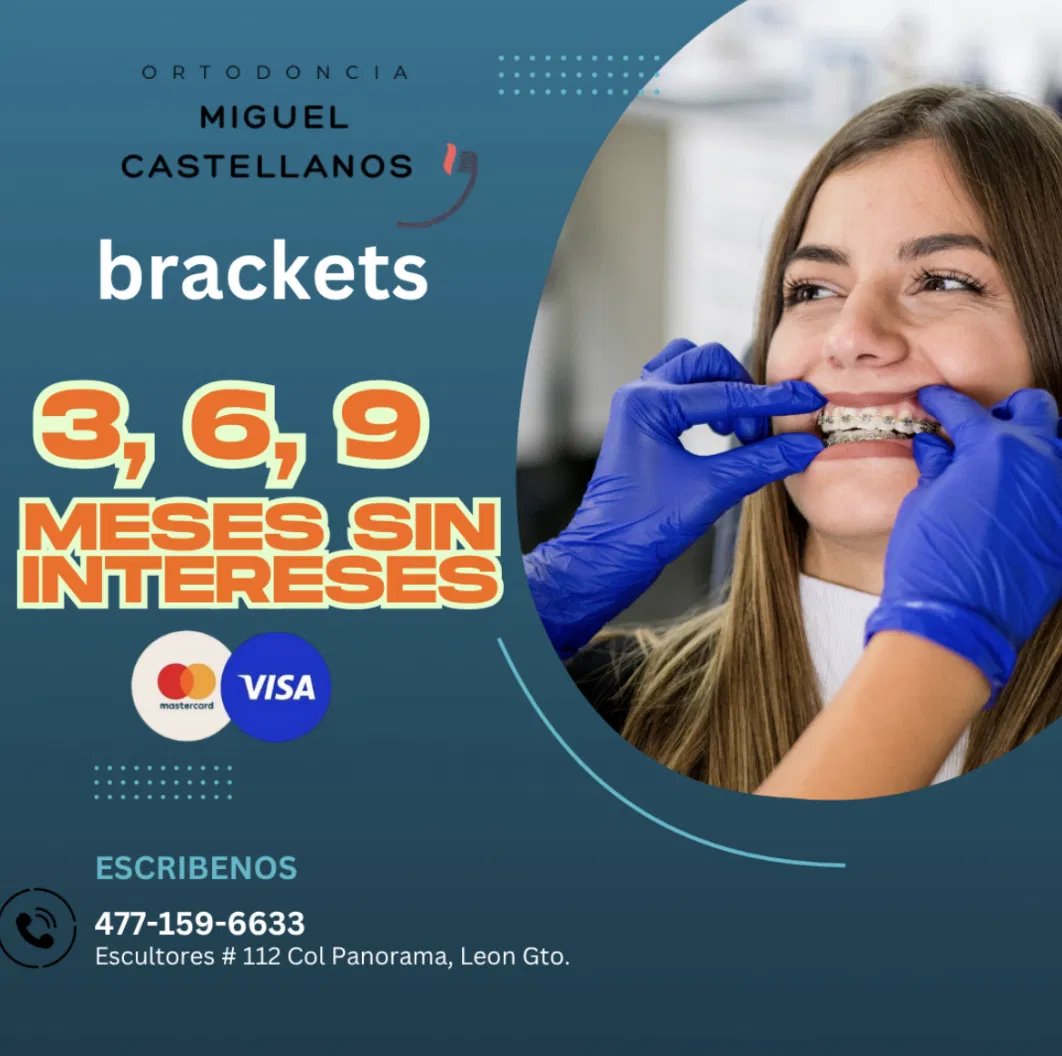 Ortodoncia convencional y brackets